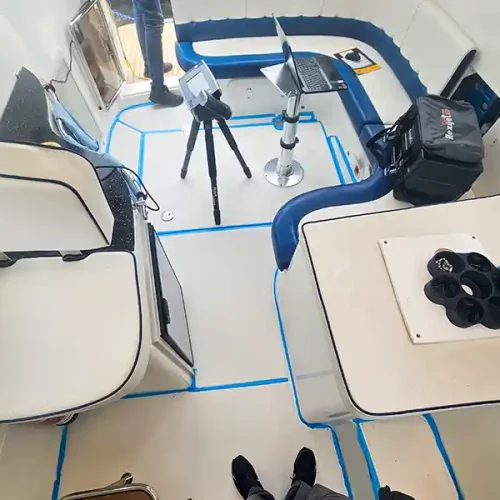 Obnova sunčališta i instalacija umjetne tikovine na plovilu Mirakul M30